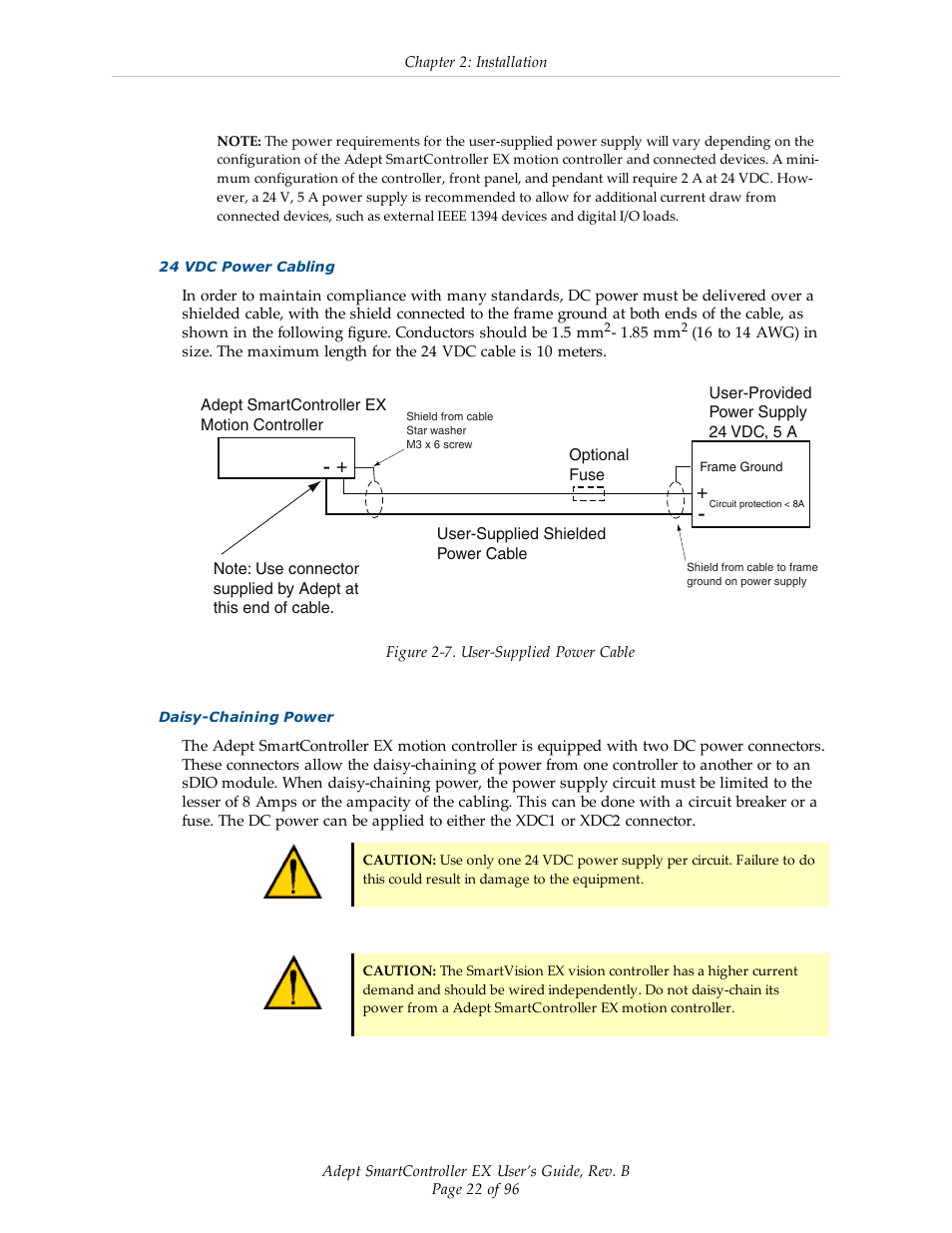 Adept EX SmartContoller User Manual | Page 22 / 96