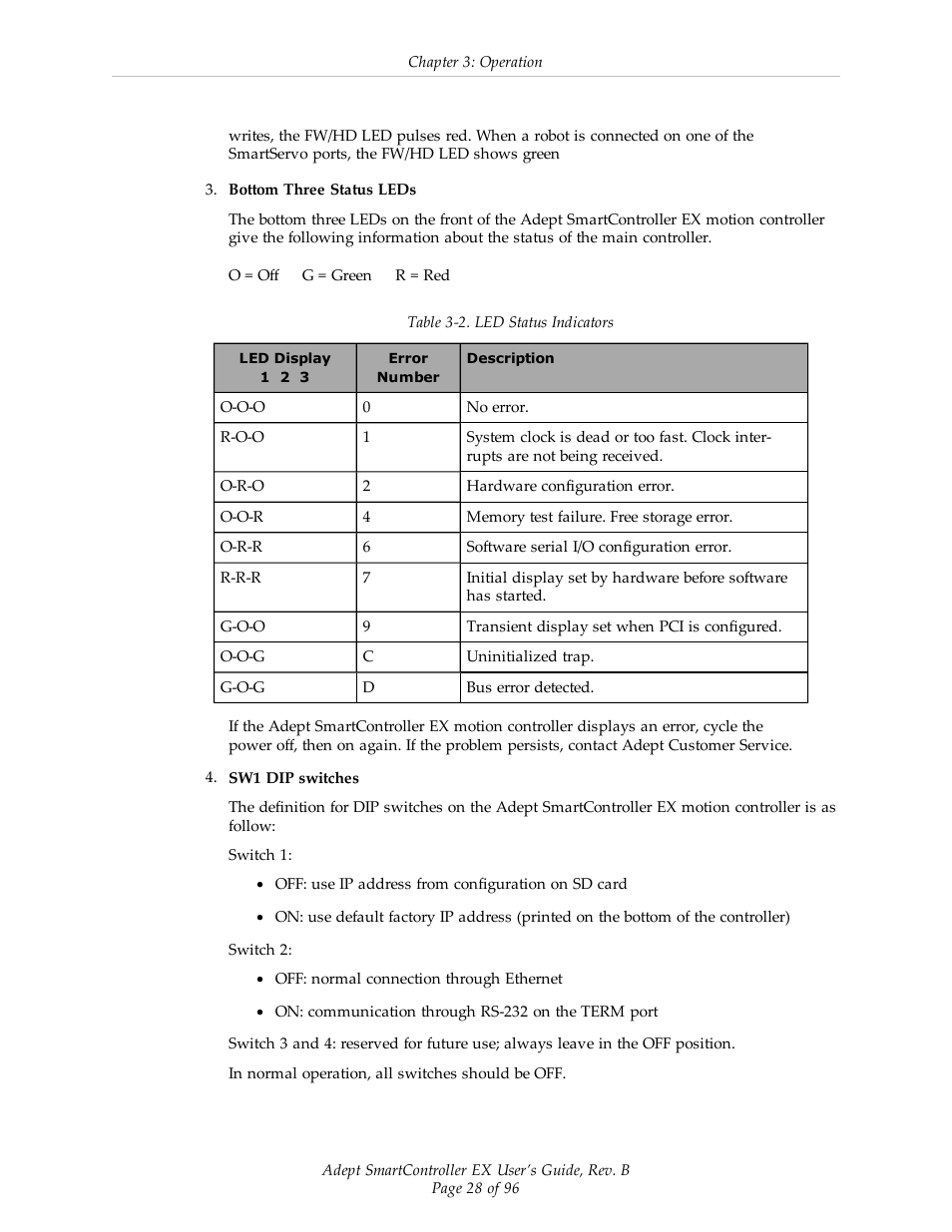 Adept EX SmartContoller User Manual | Page 28 / 96