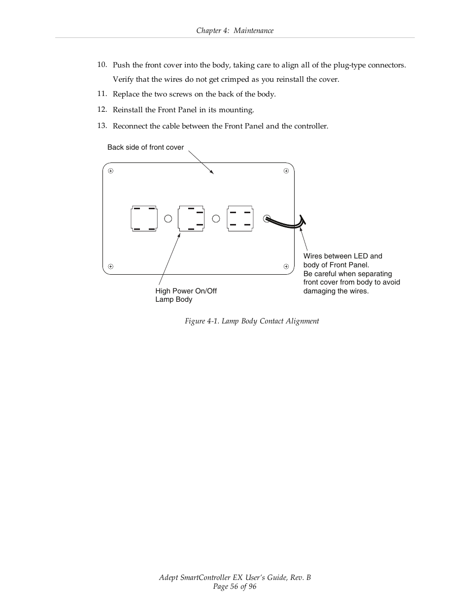 Adept EX SmartContoller User Manual | Page 56 / 96