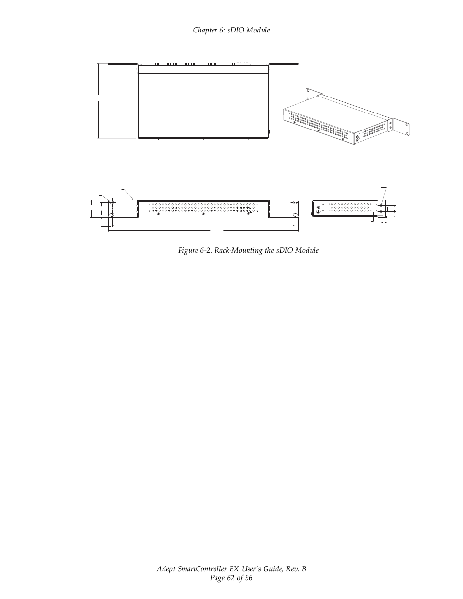 Chapter 6: sdio module | Adept EX SmartContoller User Manual | Page 62 / 96