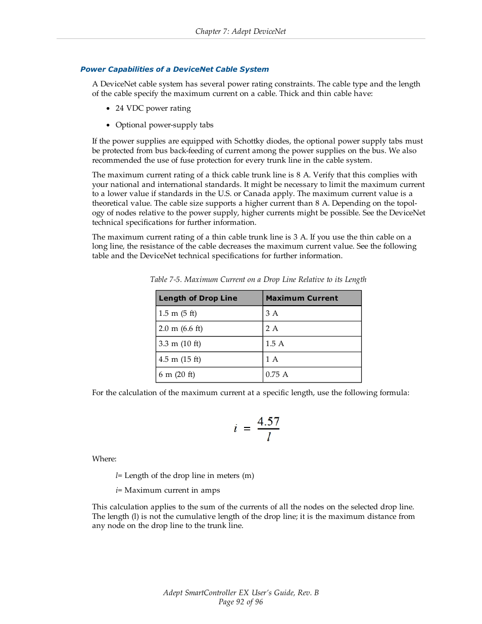 Adept EX SmartContoller User Manual | Page 92 / 96