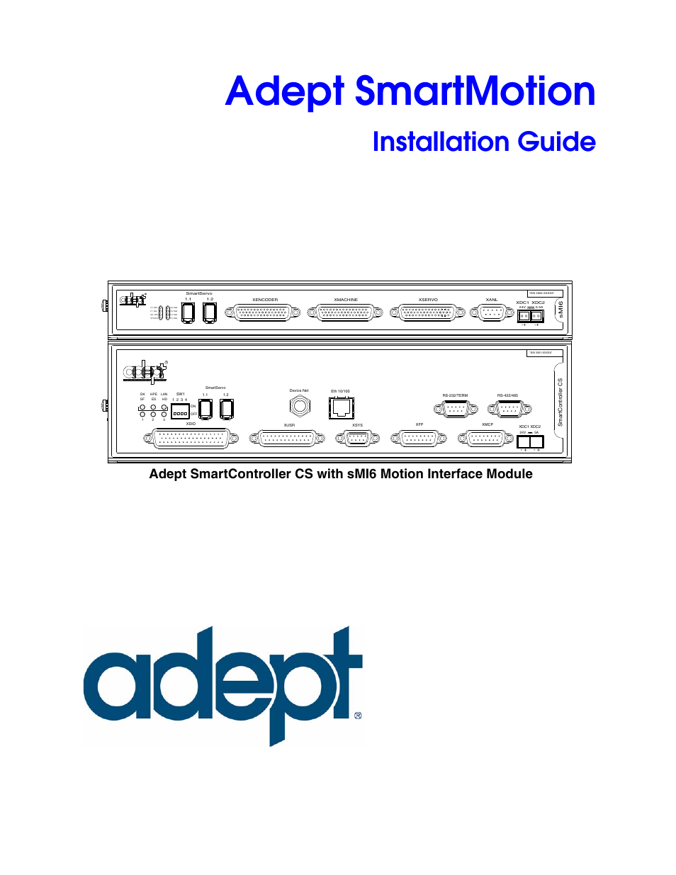 Adept SmartMotion User Manual | 60 pages