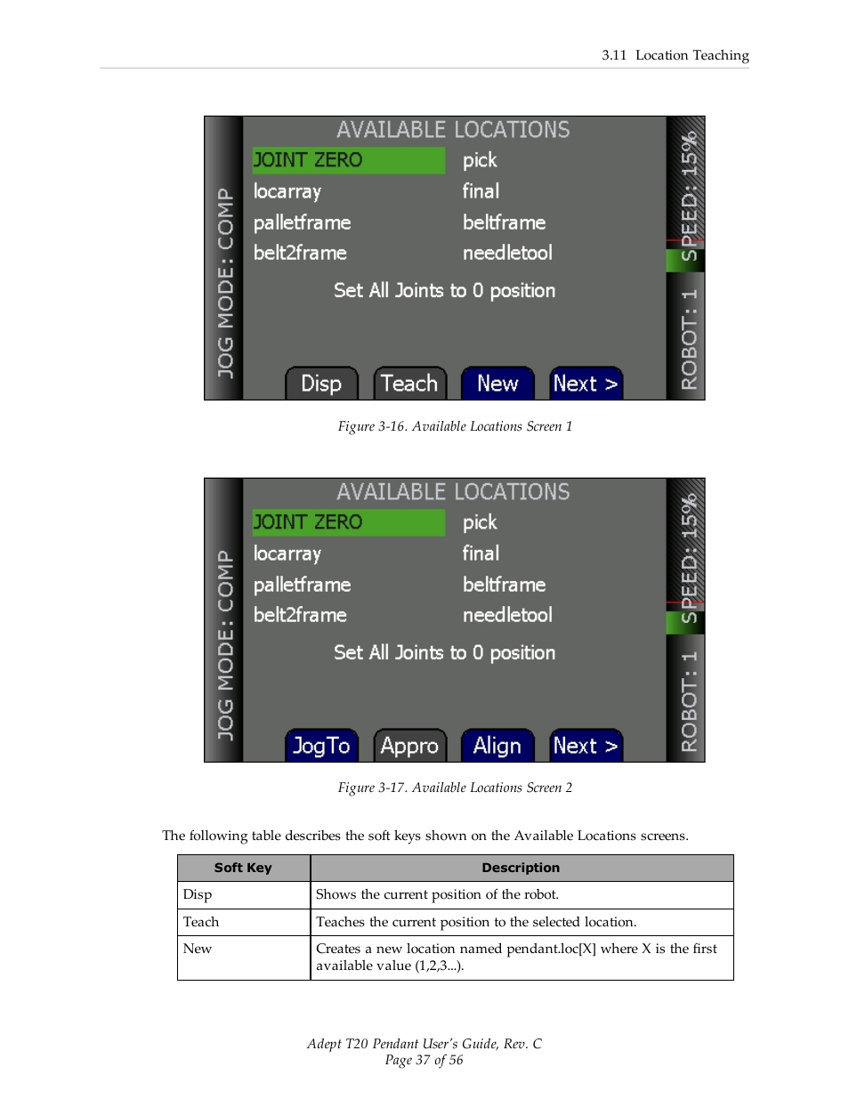 Adept T20 Pendant User Manual | Page 37 / 56