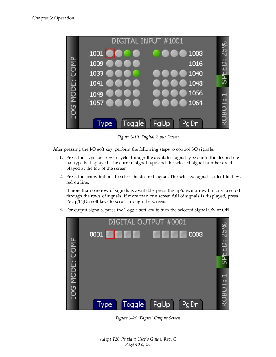 Adept T20 Pendant User Manual | Page 40 / 56