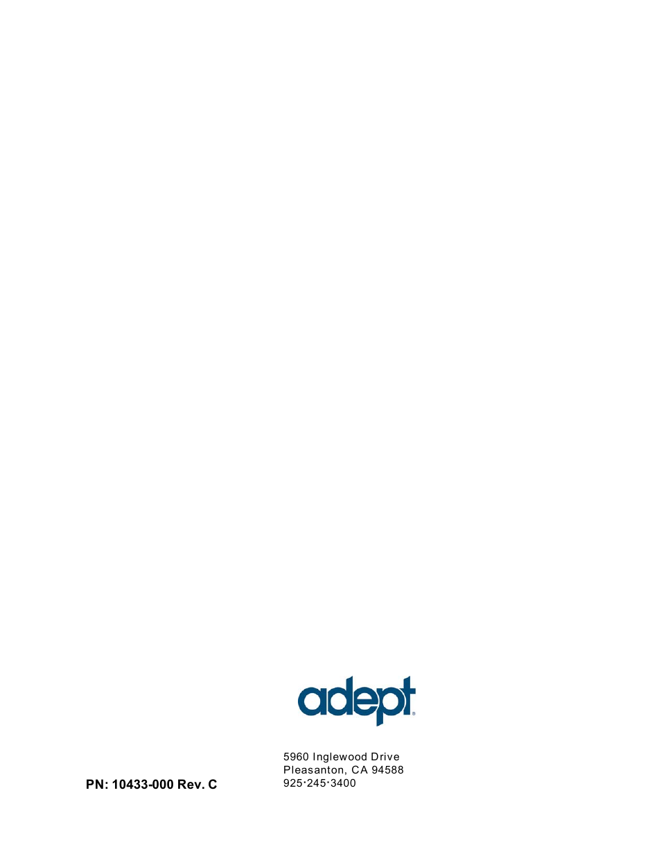 Adept T20 Pendant User Manual | Page 56 / 56