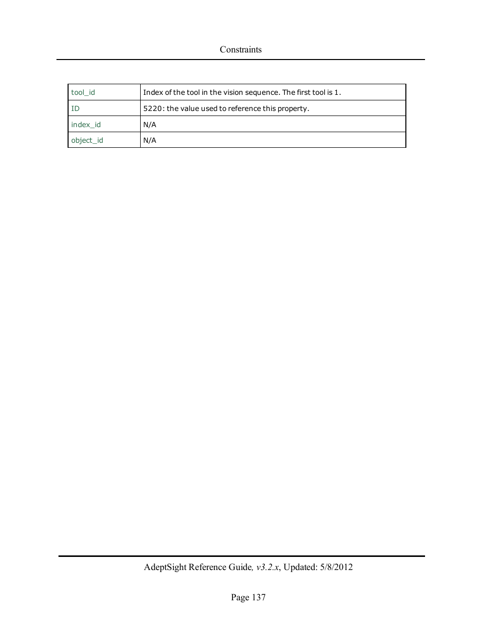 Adept AdeptSight Reference Guide User Manual | Page 137 / 579