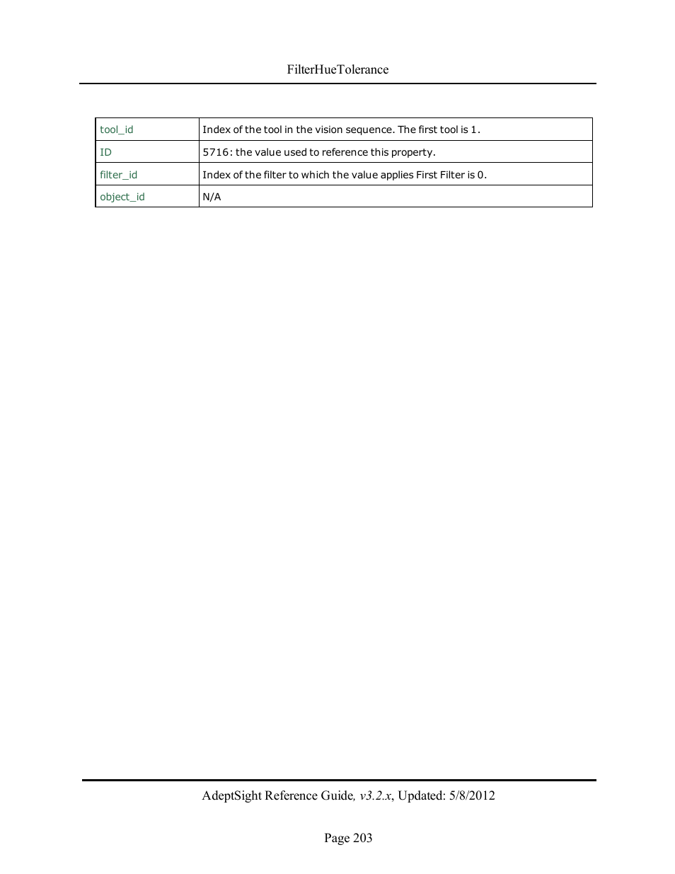 Adept AdeptSight Reference Guide User Manual | Page 203 / 579