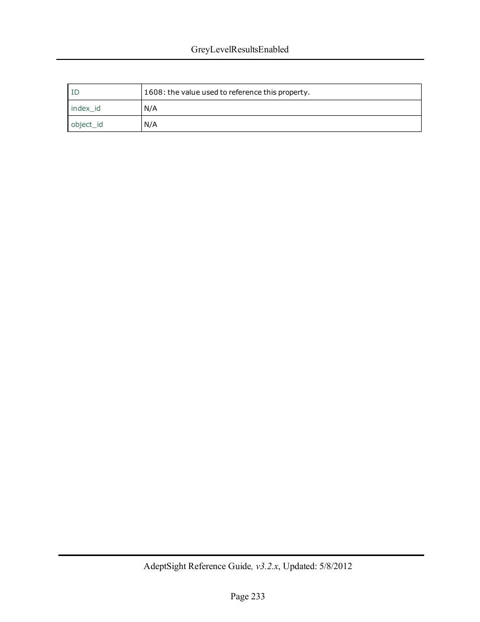 Adept AdeptSight Reference Guide User Manual | Page 233 / 579