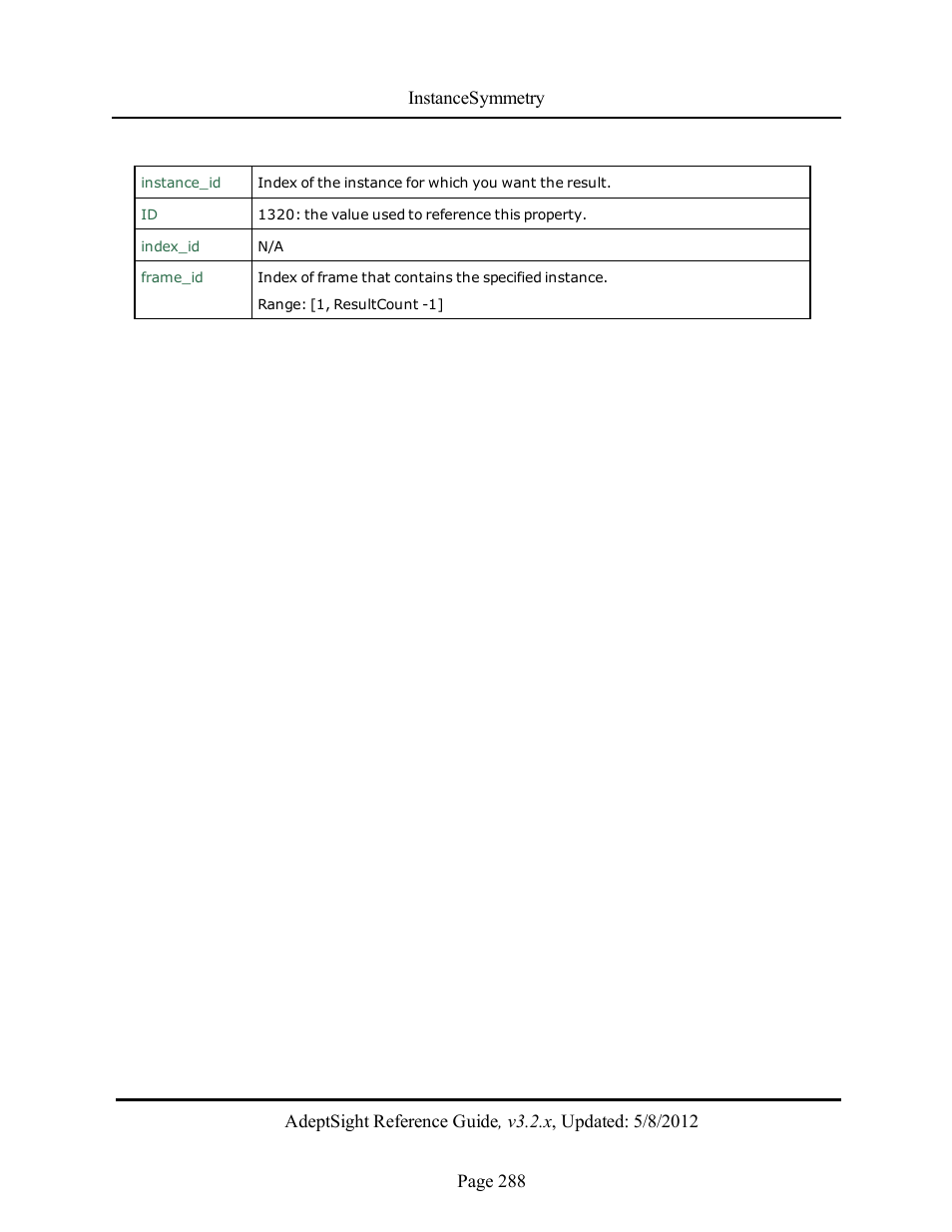 Adept AdeptSight Reference Guide User Manual | Page 288 / 579