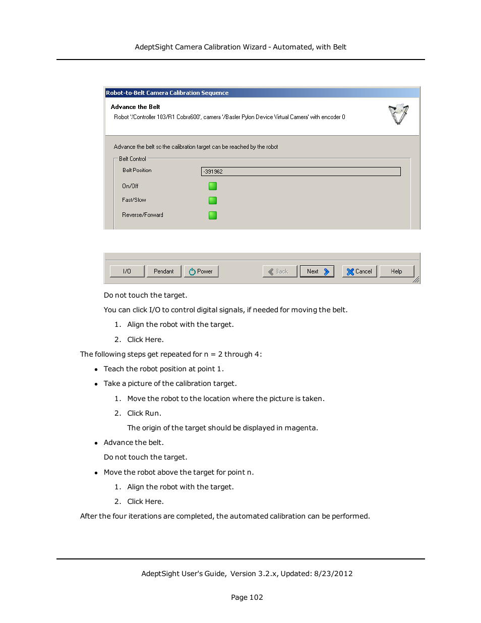 Adept AdeptSight User Guide User Manual | Page 102 / 646