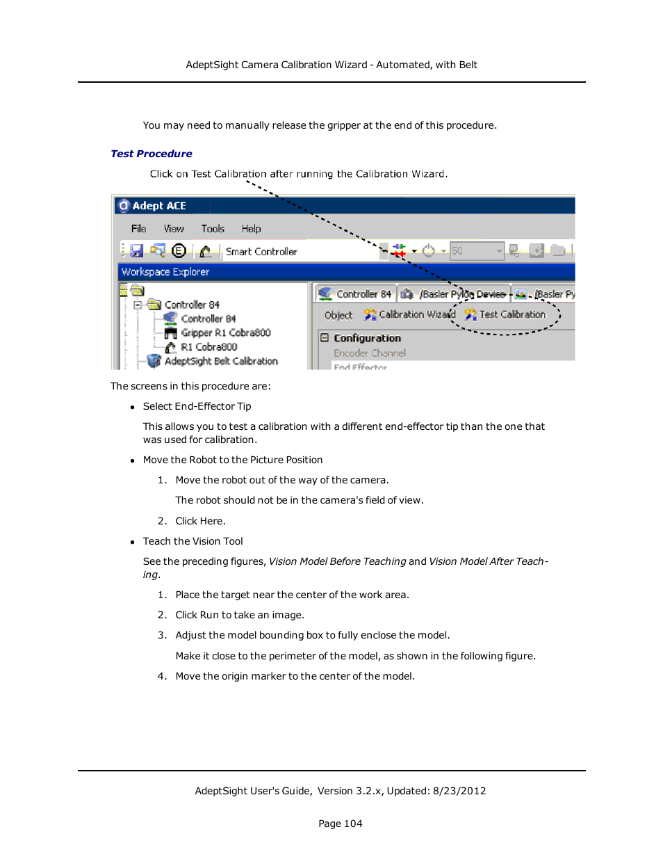 Adept AdeptSight User Guide User Manual | Page 104 / 646