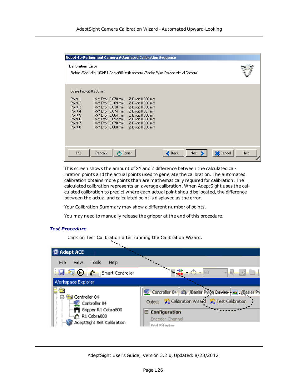 Adept AdeptSight User Guide User Manual | Page 126 / 646