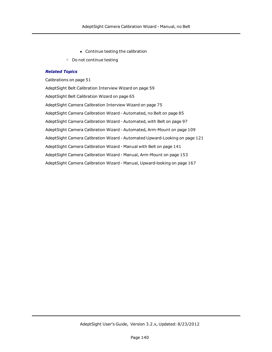 Adept AdeptSight User Guide User Manual | Page 140 / 646