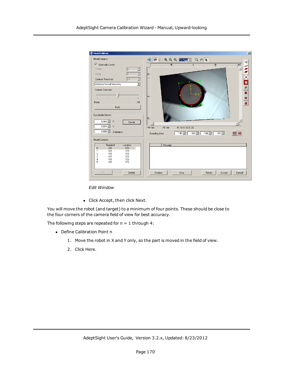 Adept AdeptSight User Guide User Manual | Page 170 / 646