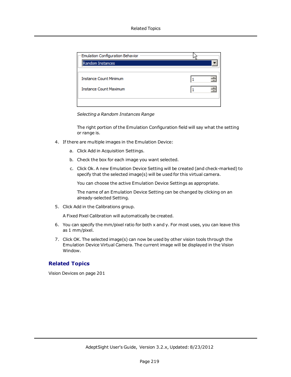 Related topics | Adept AdeptSight User Guide User Manual | Page 219 / 646