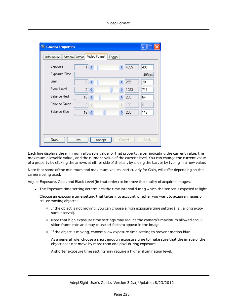 Adept AdeptSight User Guide User Manual | Page 225 / 646