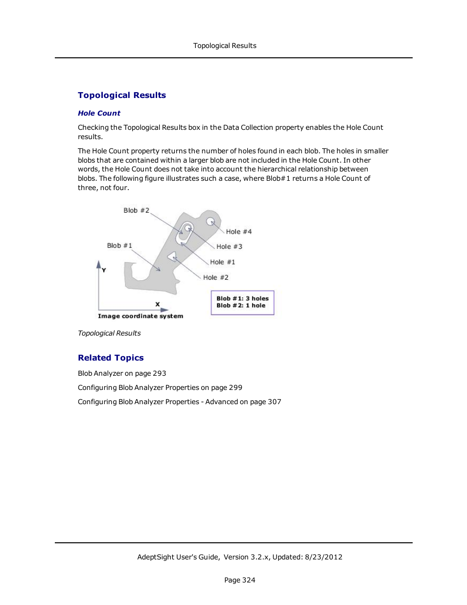 Topological results, Related topics | Adept AdeptSight User Guide User Manual | Page 324 / 646