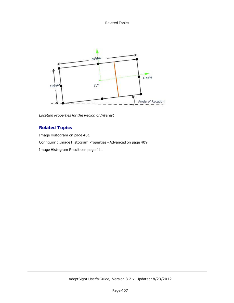 Related topics | Adept AdeptSight User Guide User Manual | Page 407 / 646