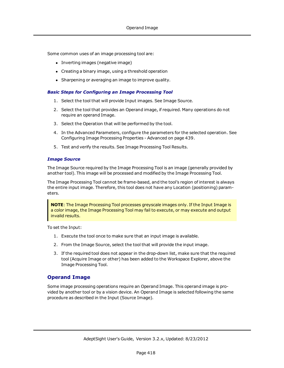 Operand image | Adept AdeptSight User Guide User Manual | Page 418 / 646