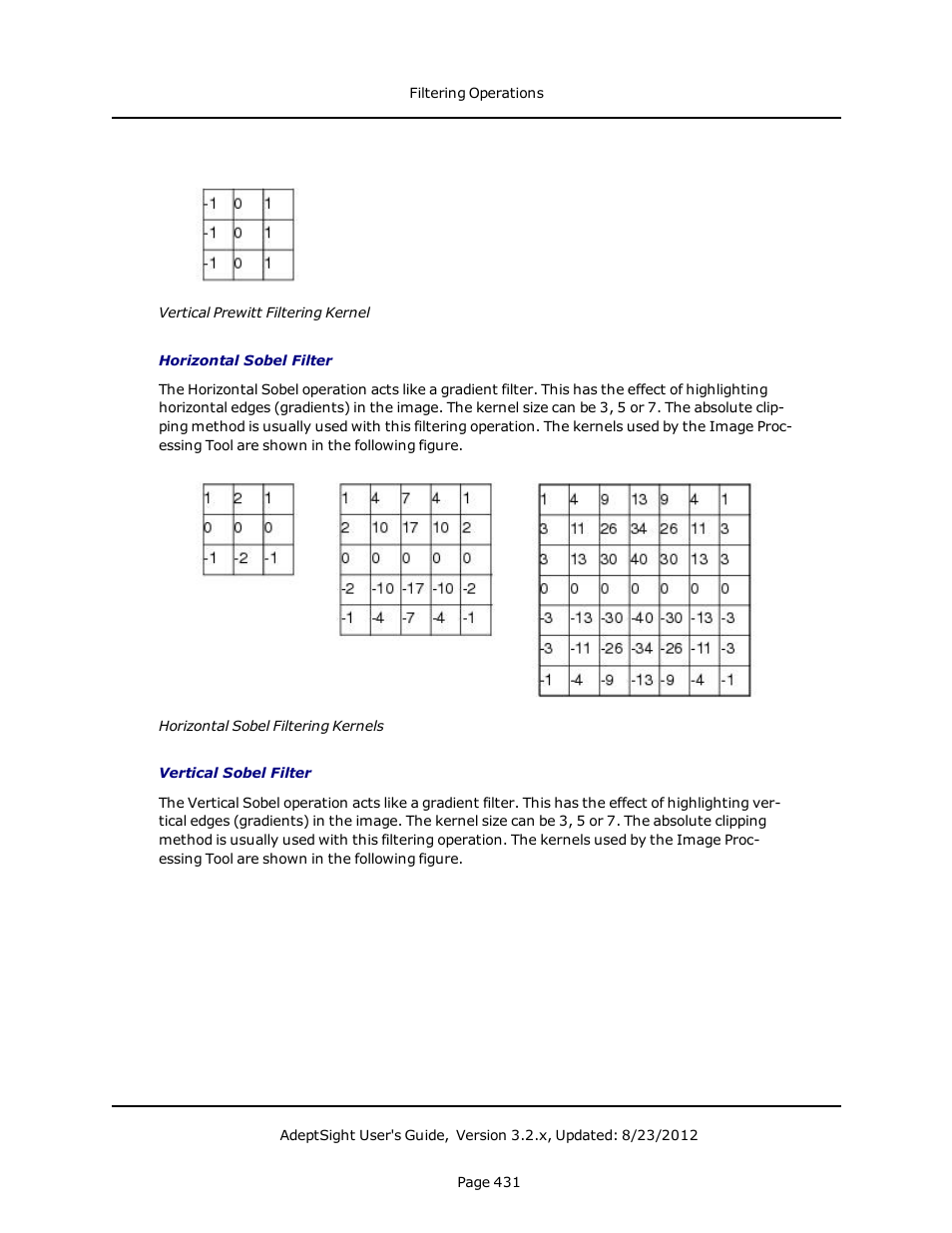 Adept AdeptSight User Guide User Manual | Page 431 / 646