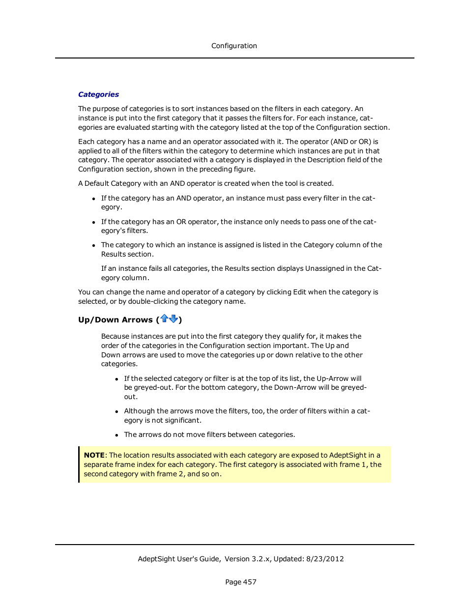 Adept AdeptSight User Guide User Manual | Page 457 / 646