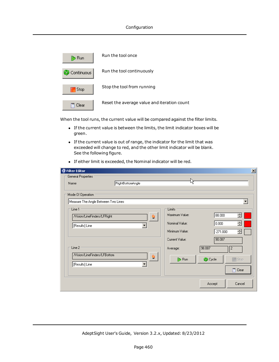 Adept AdeptSight User Guide User Manual | Page 460 / 646