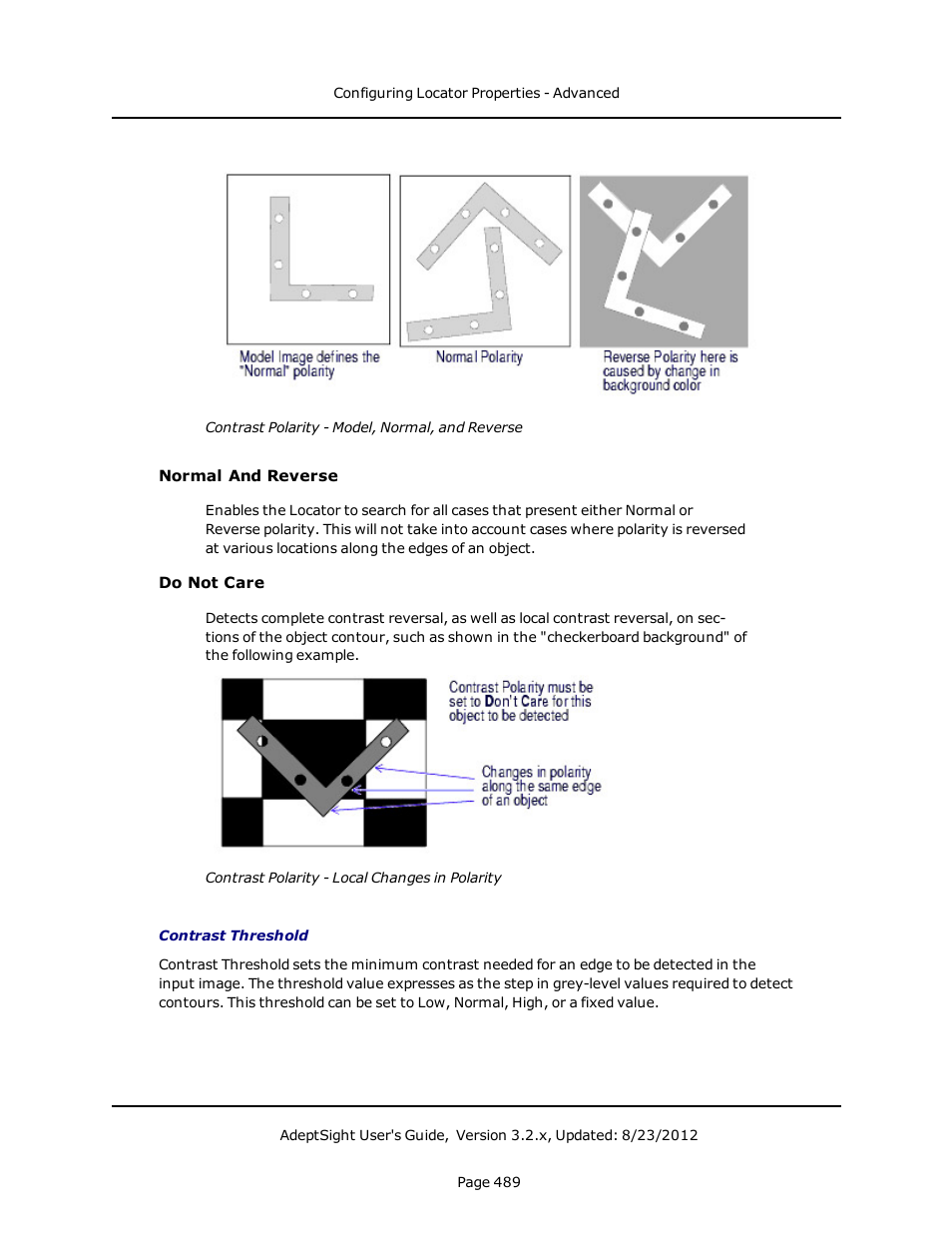 Adept AdeptSight User Guide User Manual | Page 489 / 646