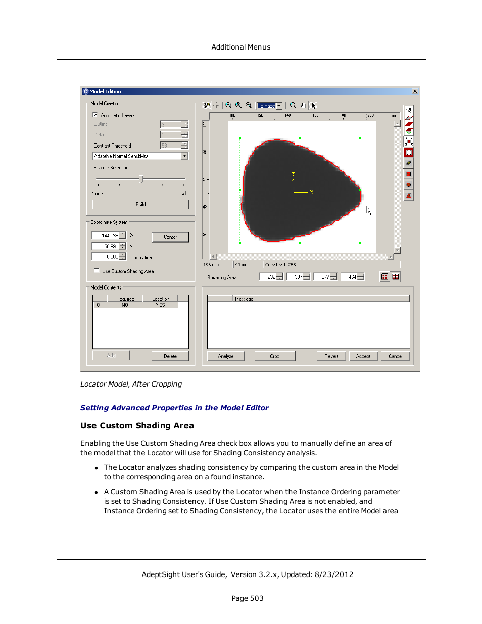 Adept AdeptSight User Guide User Manual | Page 503 / 646