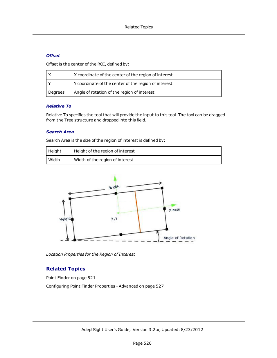 Related topics | Adept AdeptSight User Guide User Manual | Page 526 / 646