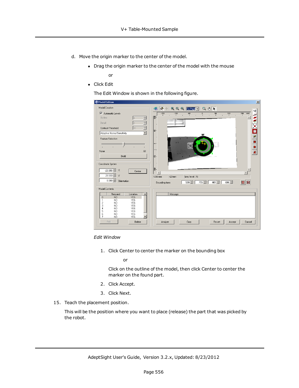 Adept AdeptSight User Guide User Manual | Page 556 / 646