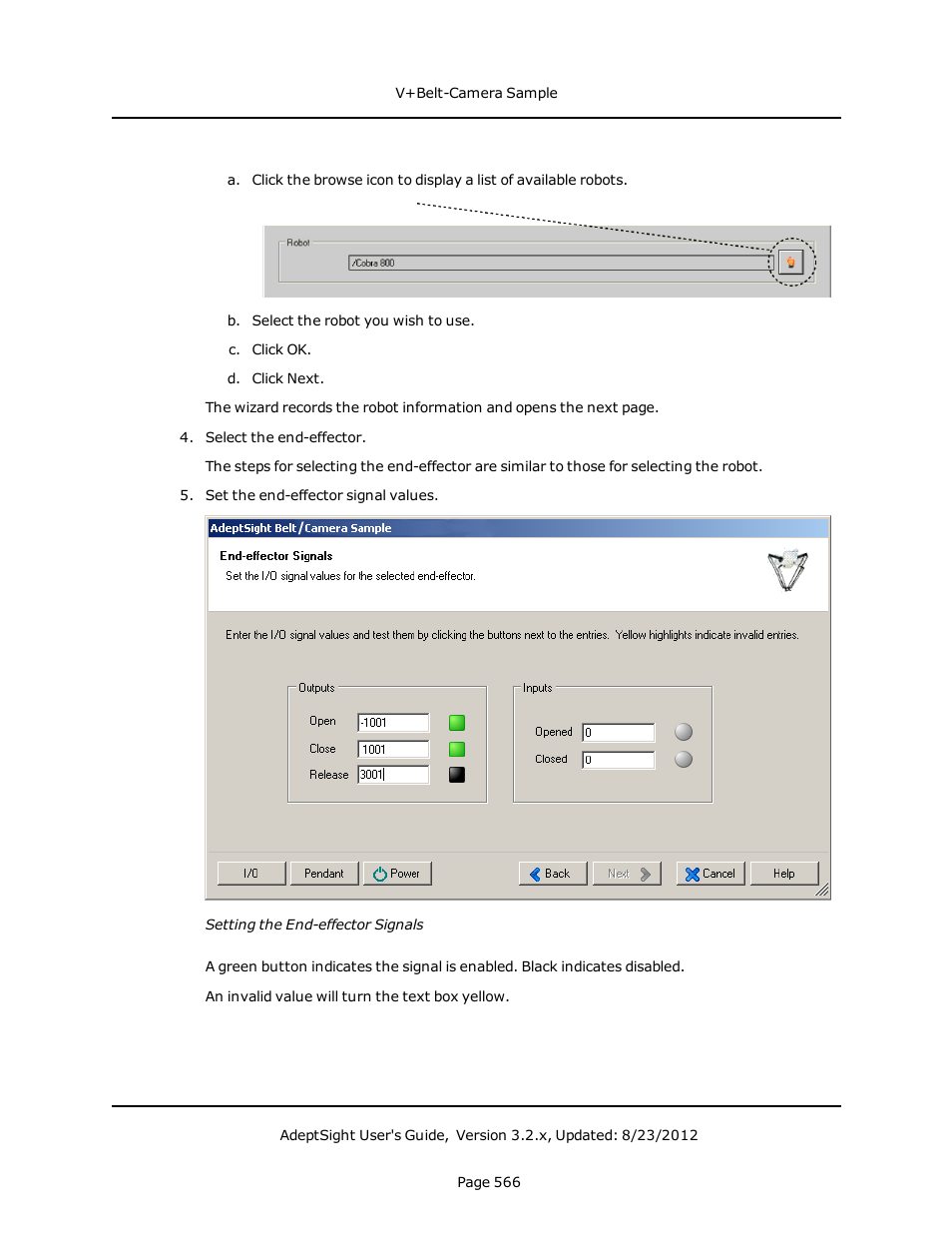 Adept AdeptSight User Guide User Manual | Page 566 / 646