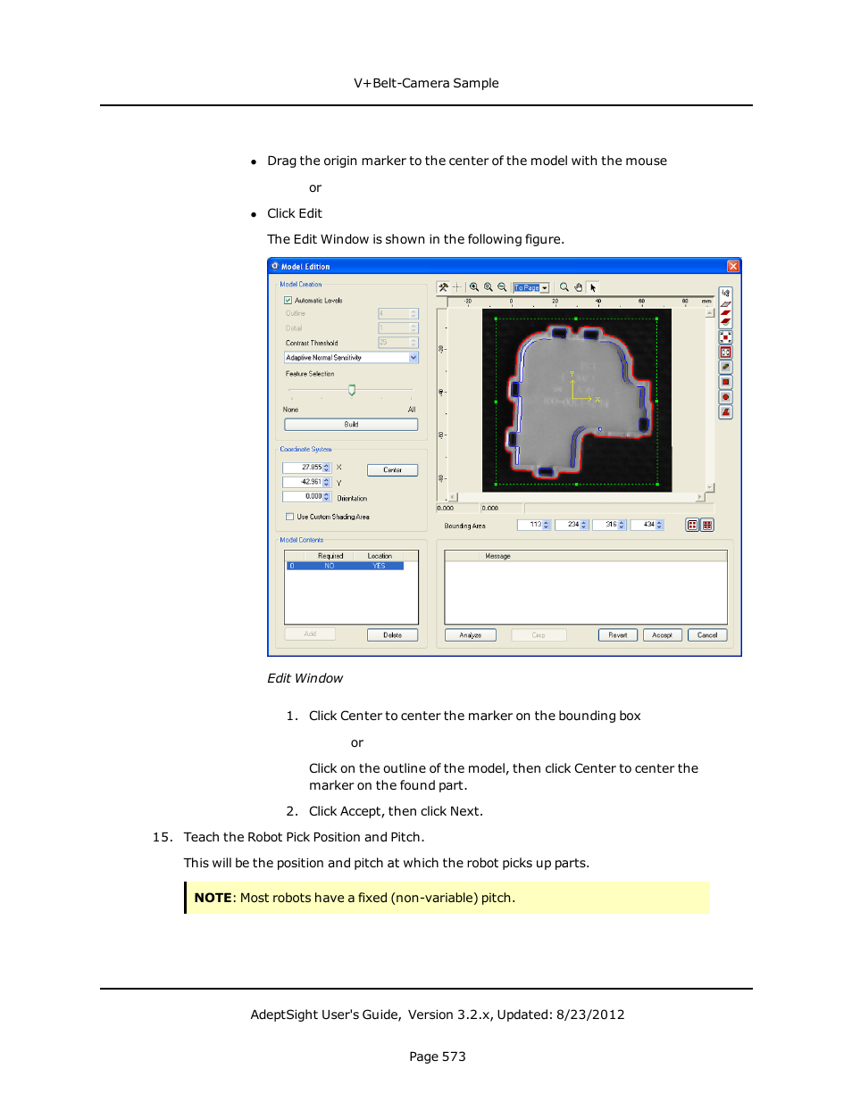 Adept AdeptSight User Guide User Manual | Page 573 / 646