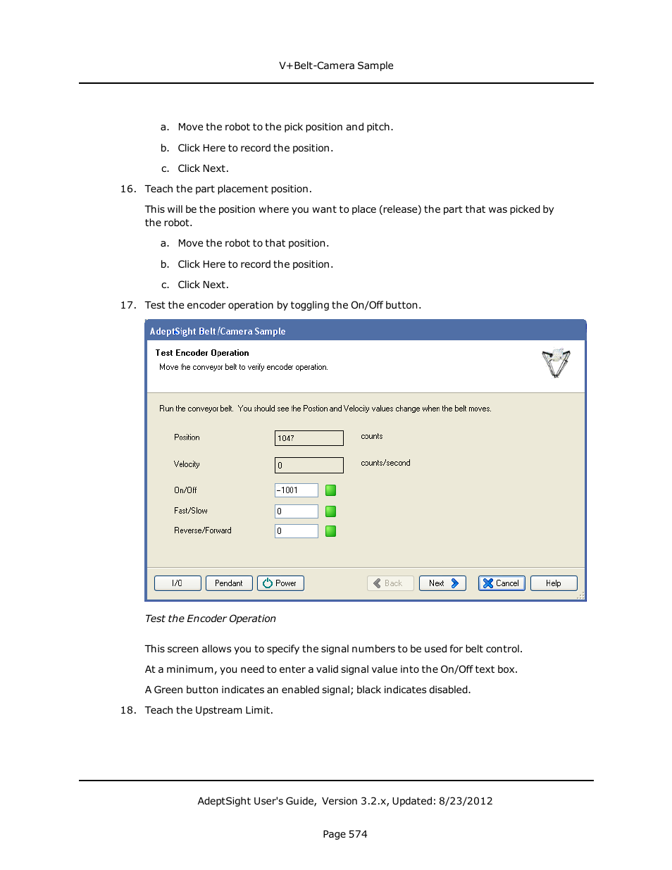 Adept AdeptSight User Guide User Manual | Page 574 / 646