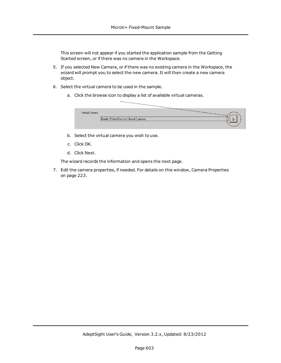 Adept AdeptSight User Guide User Manual | Page 603 / 646