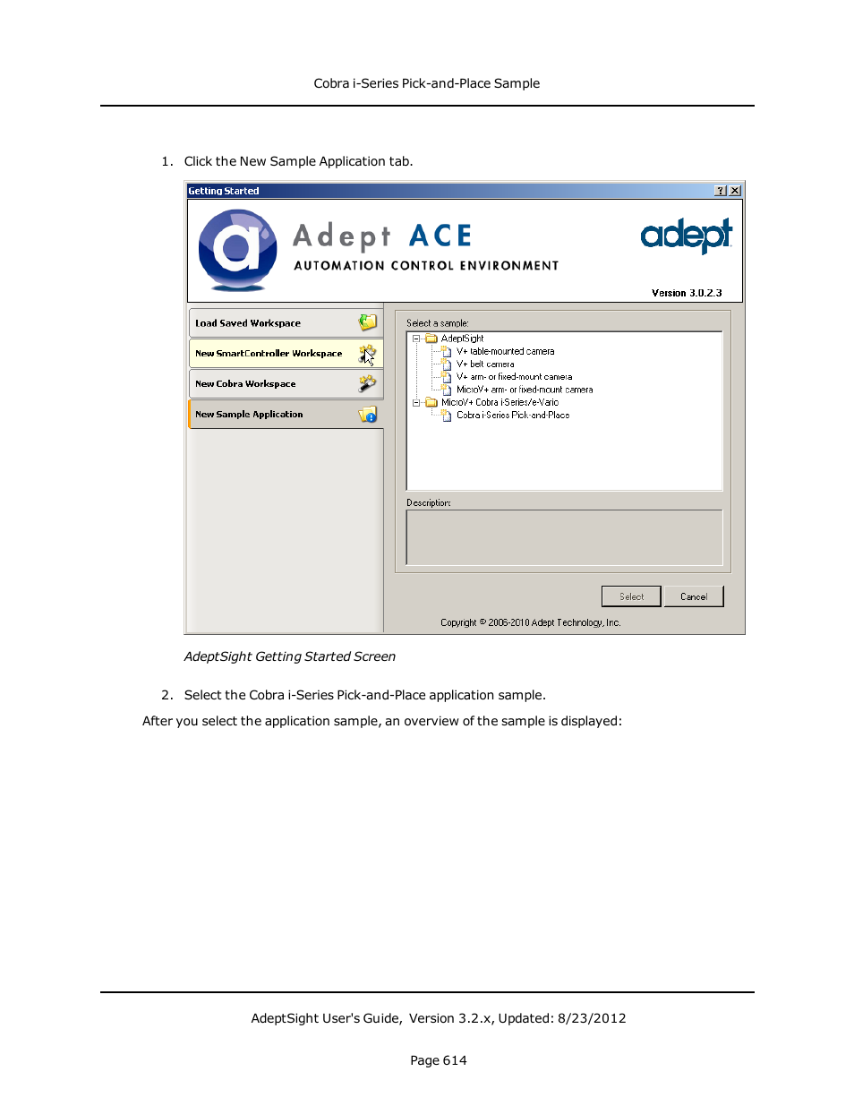 Adept AdeptSight User Guide User Manual | Page 614 / 646