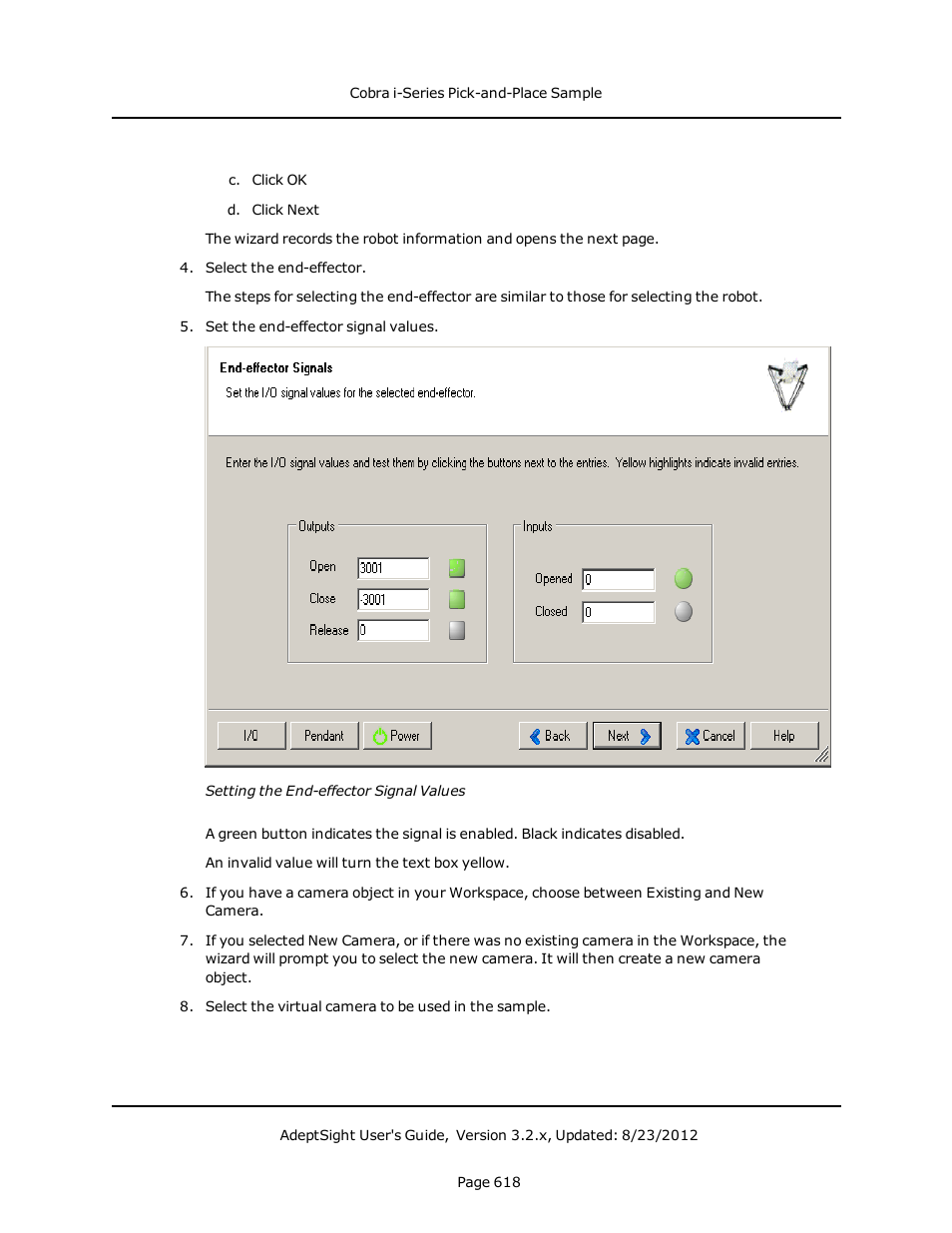 Adept AdeptSight User Guide User Manual | Page 618 / 646