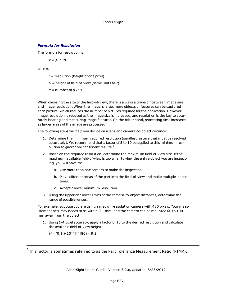 Adept AdeptSight User Guide User Manual | Page 637 / 646