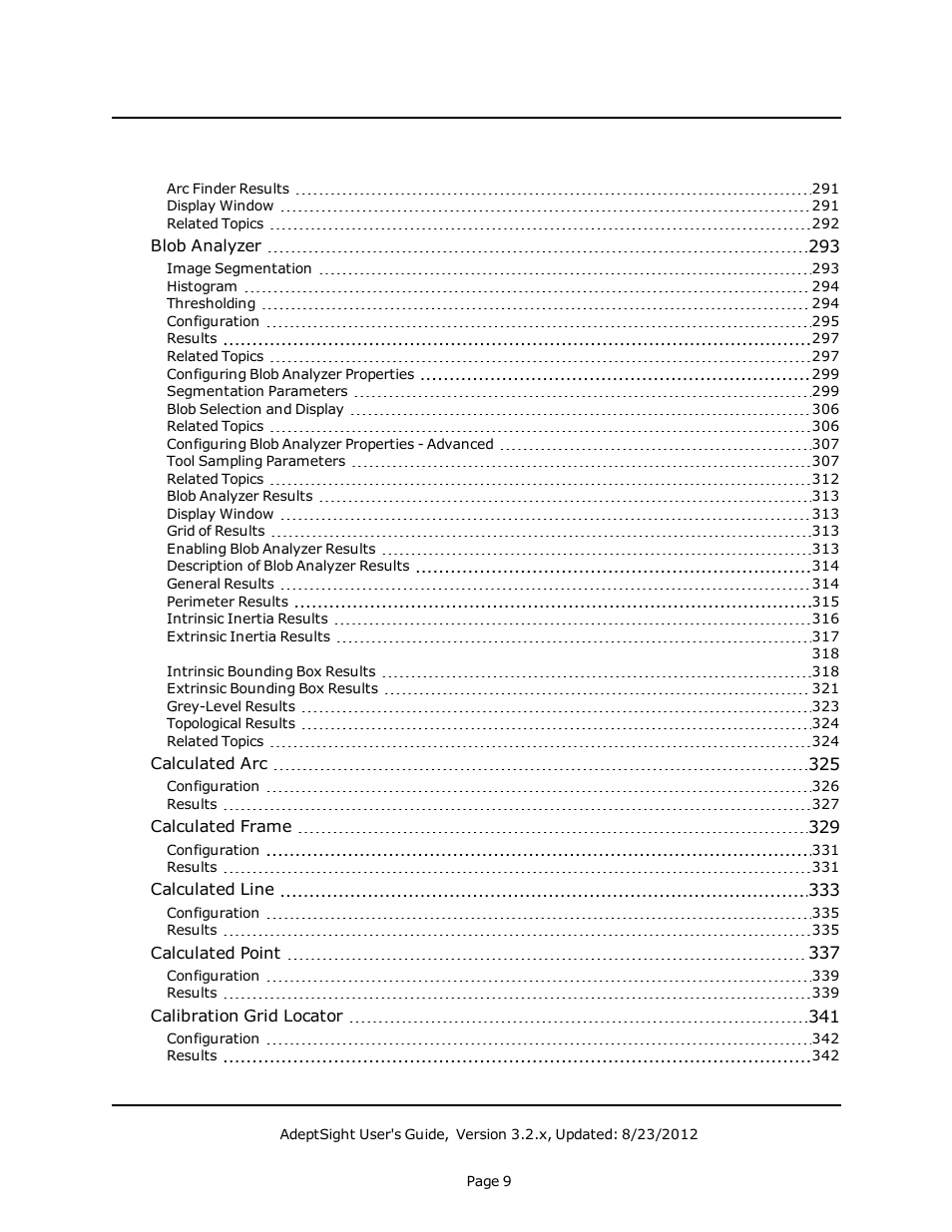 Adept AdeptSight User Guide User Manual | Page 9 / 646