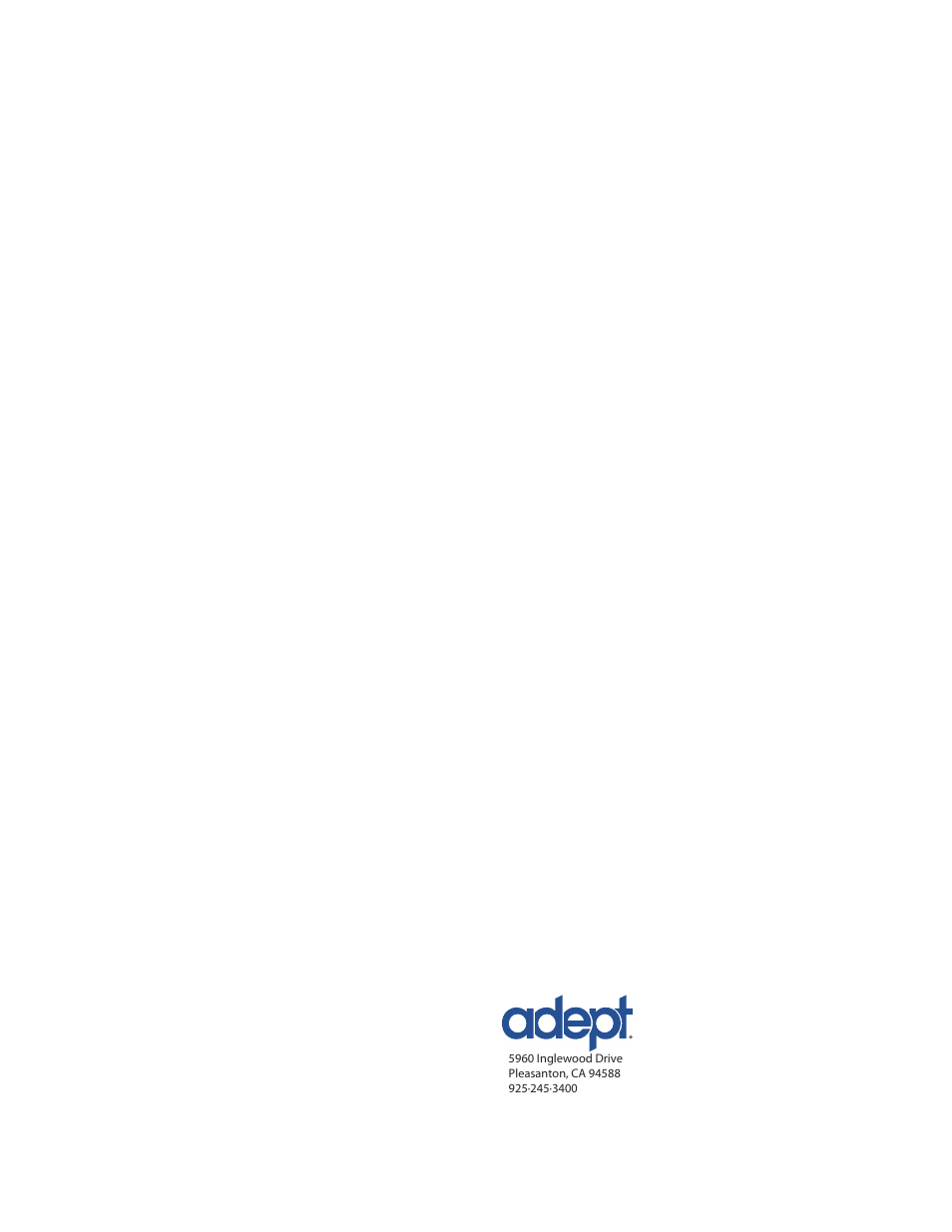 Adept AnyFeeder User Manual | Page 68 / 68