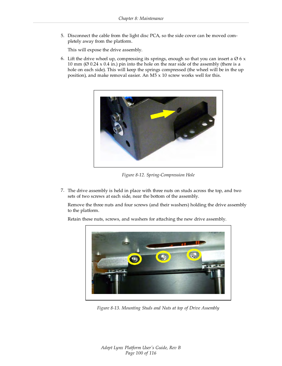 Adept Lynx Platform User Manual | Page 100 / 116