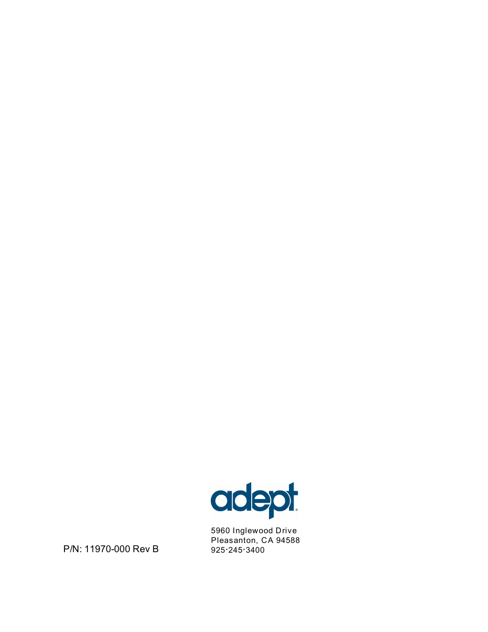 Adept Lynx Platform User Manual | Page 116 / 116