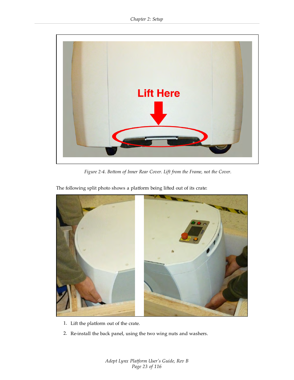 Adept Lynx Platform User Manual | Page 23 / 116