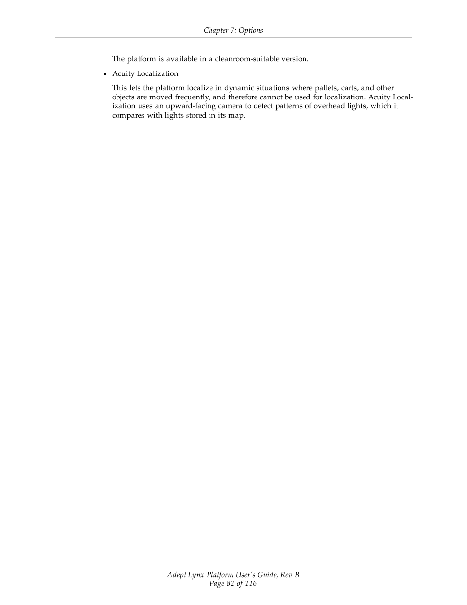 Adept Lynx Platform User Manual | Page 82 / 116