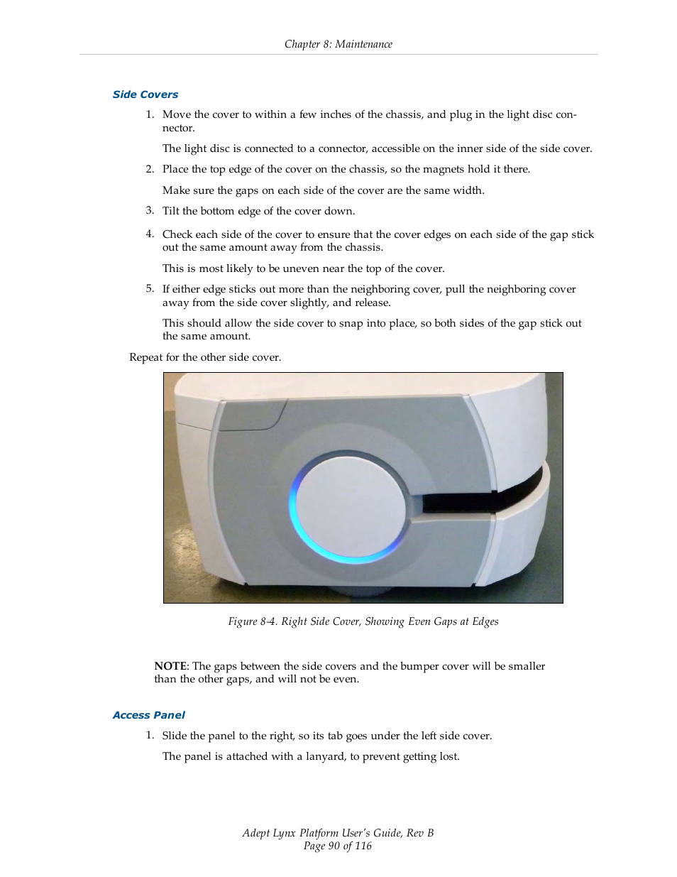 Adept Lynx Platform User Manual | Page 90 / 116