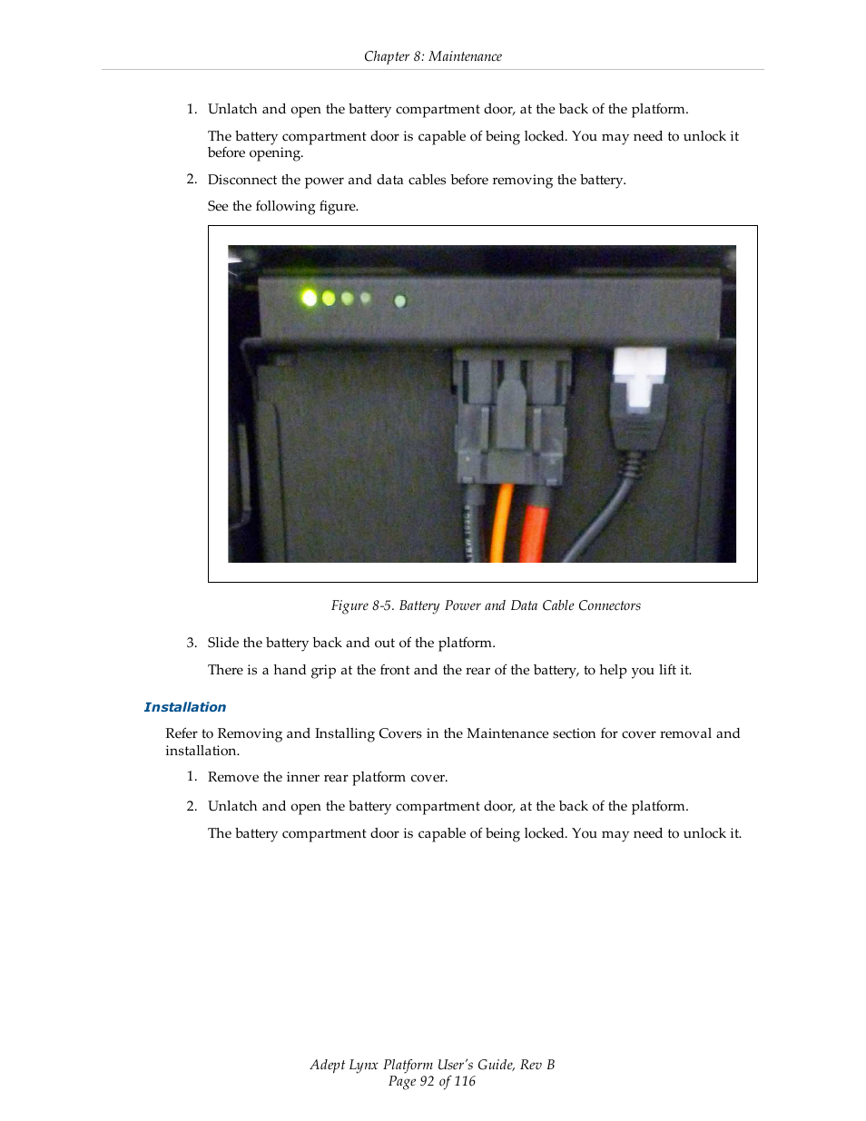 Adept Lynx Platform User Manual | Page 92 / 116