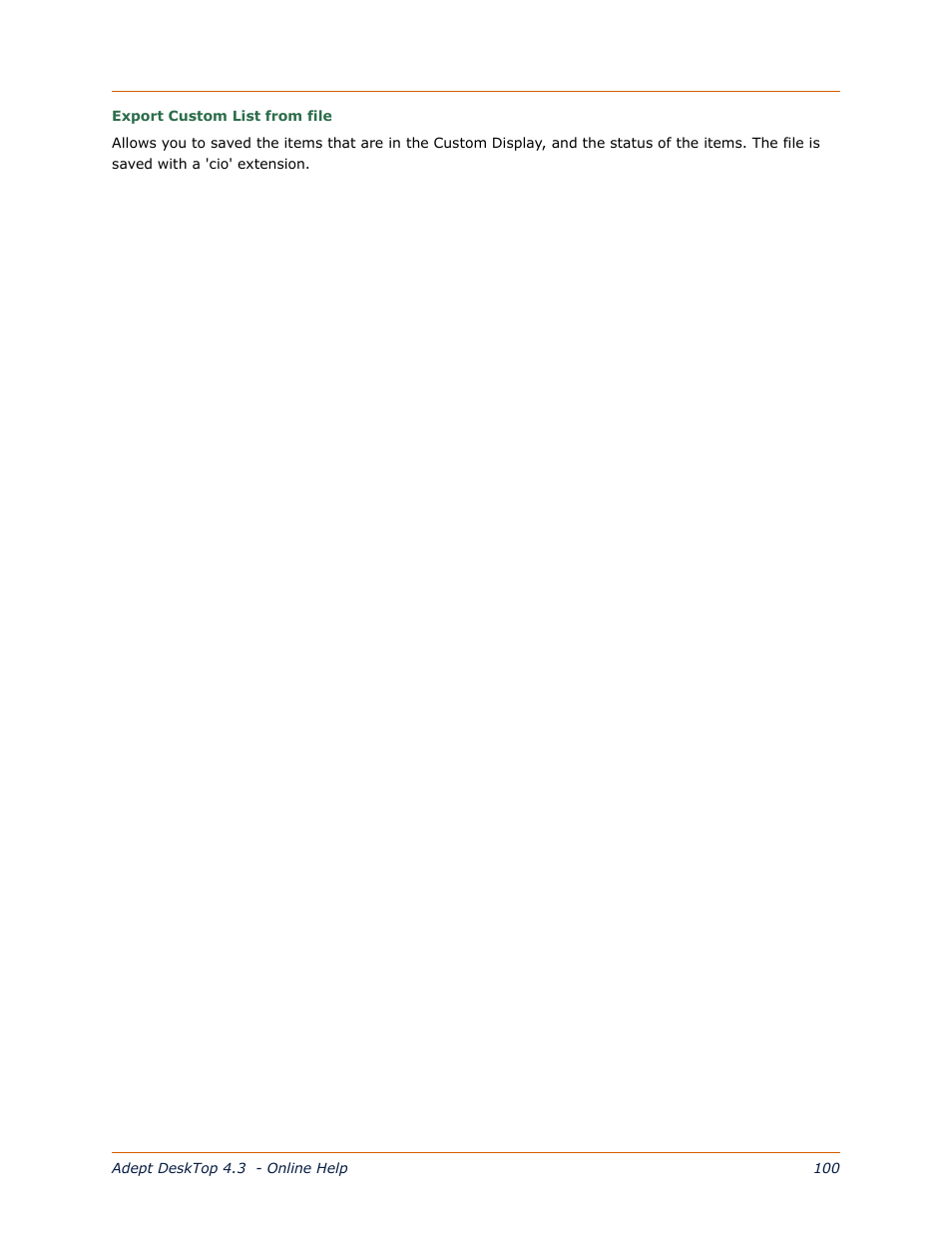 Adept DeskTop 4.3 User Manual | Page 100 / 166