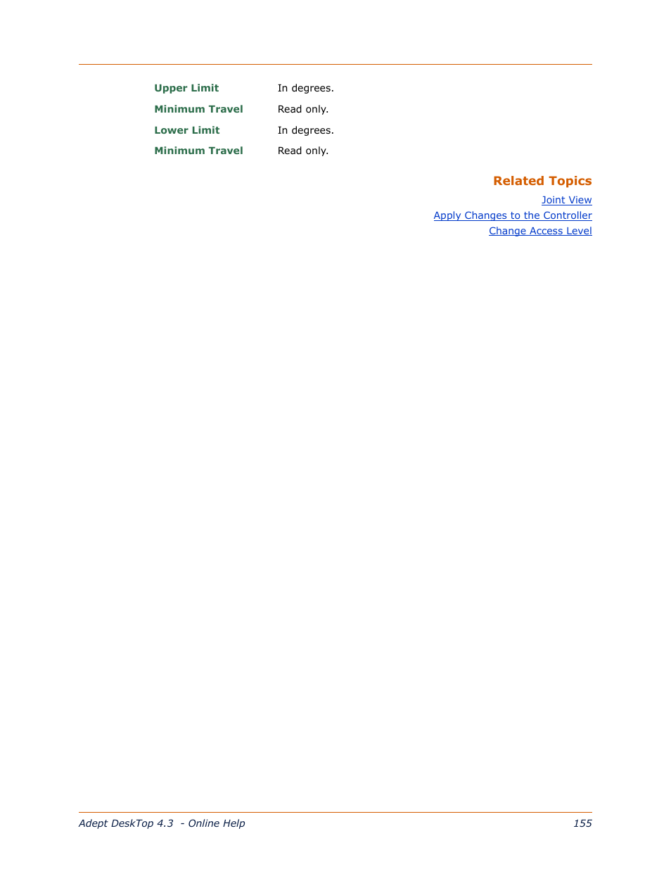 Adept DeskTop 4.3 User Manual | Page 155 / 166