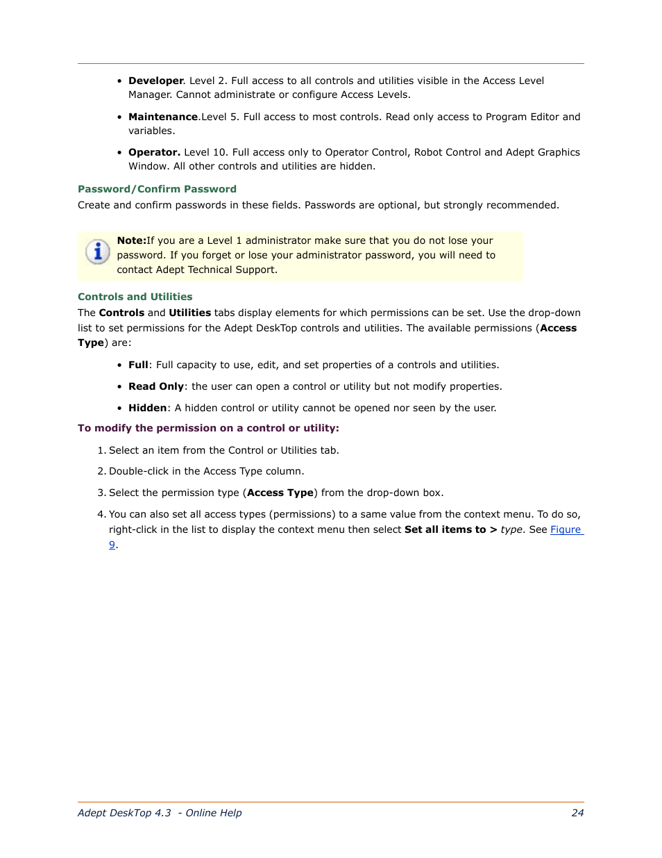 Adept DeskTop 4.3 User Manual | Page 17 / 166