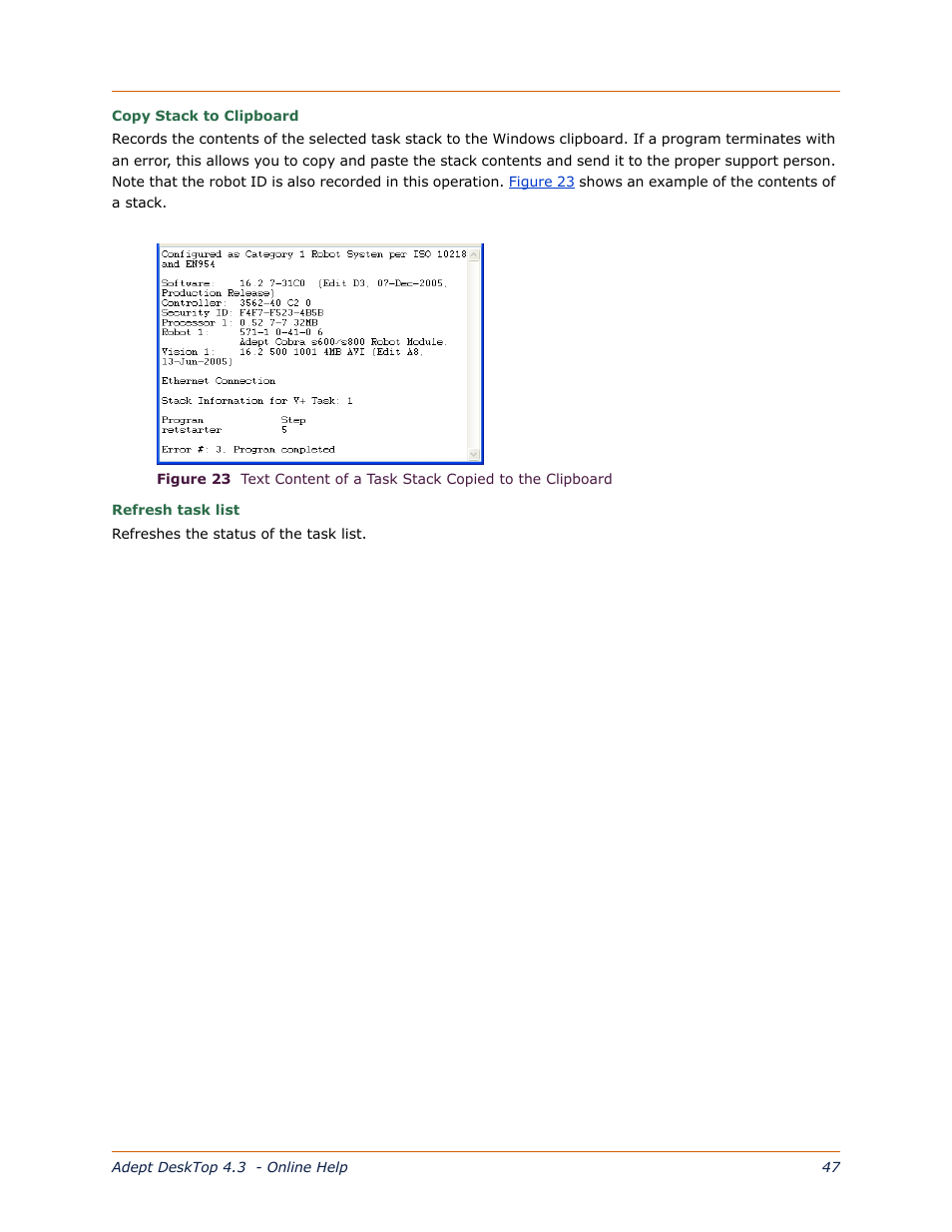 Adept DeskTop 4.3 User Manual | Page 47 / 166