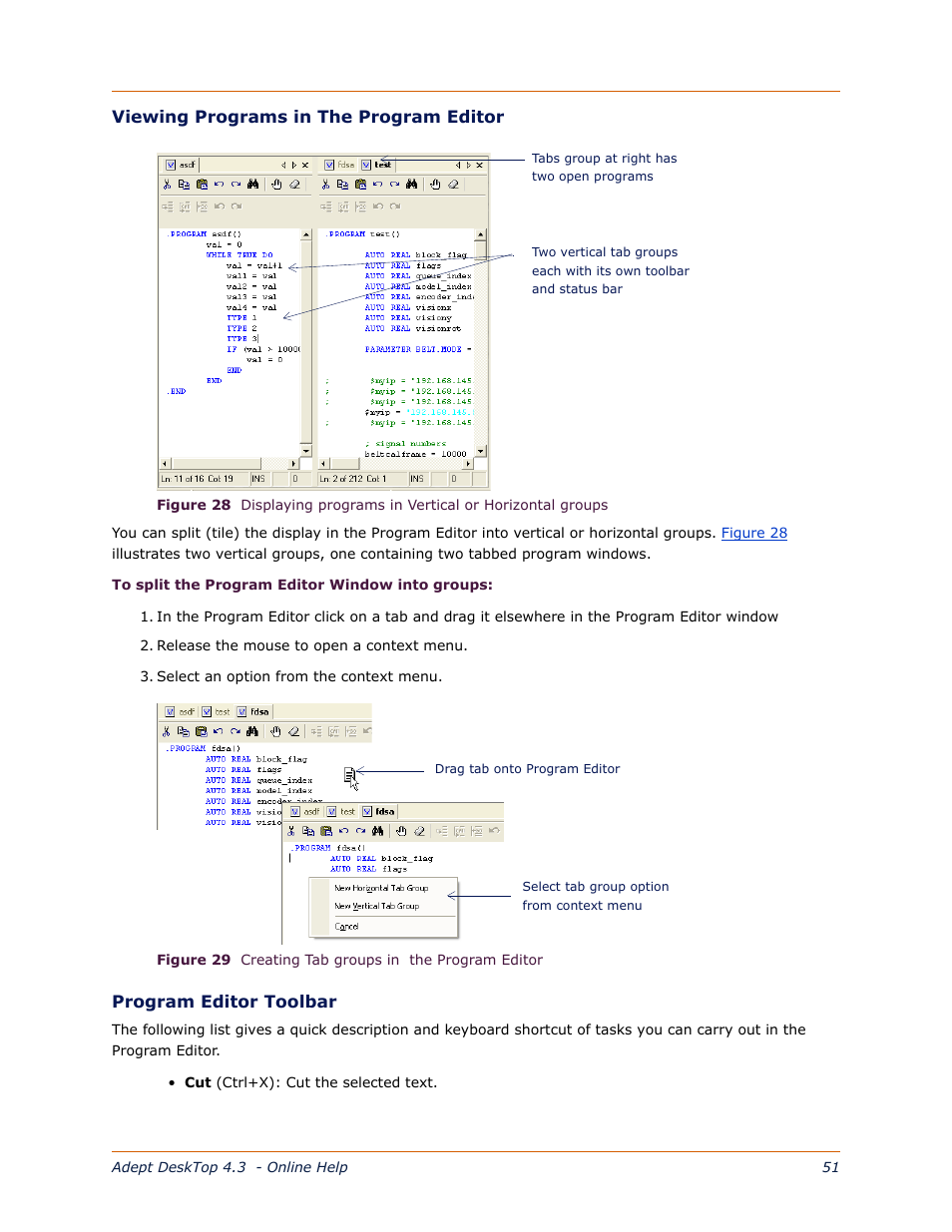 Adept DeskTop 4.3 User Manual | Page 51 / 166